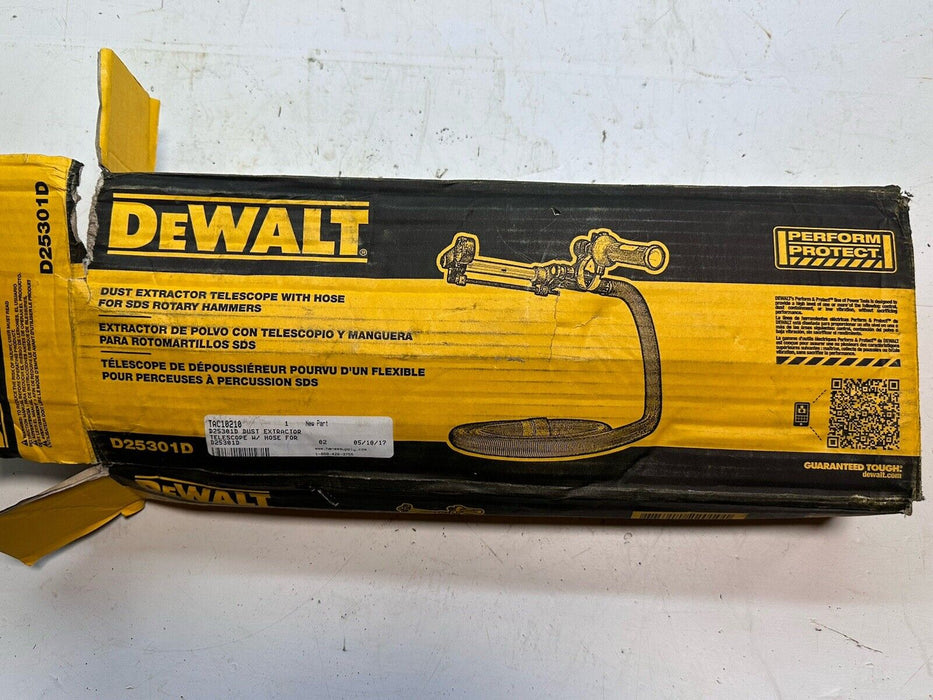 DEWALT D25301D Dust Extractor Telescope with Hose for SDS Rotary Hammers