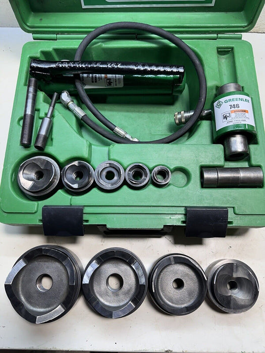 Greenlee 7310 SB Slug Buster KO Knockout Punch Set 3/4" - 4" , 767 Pump, 6/7 #3