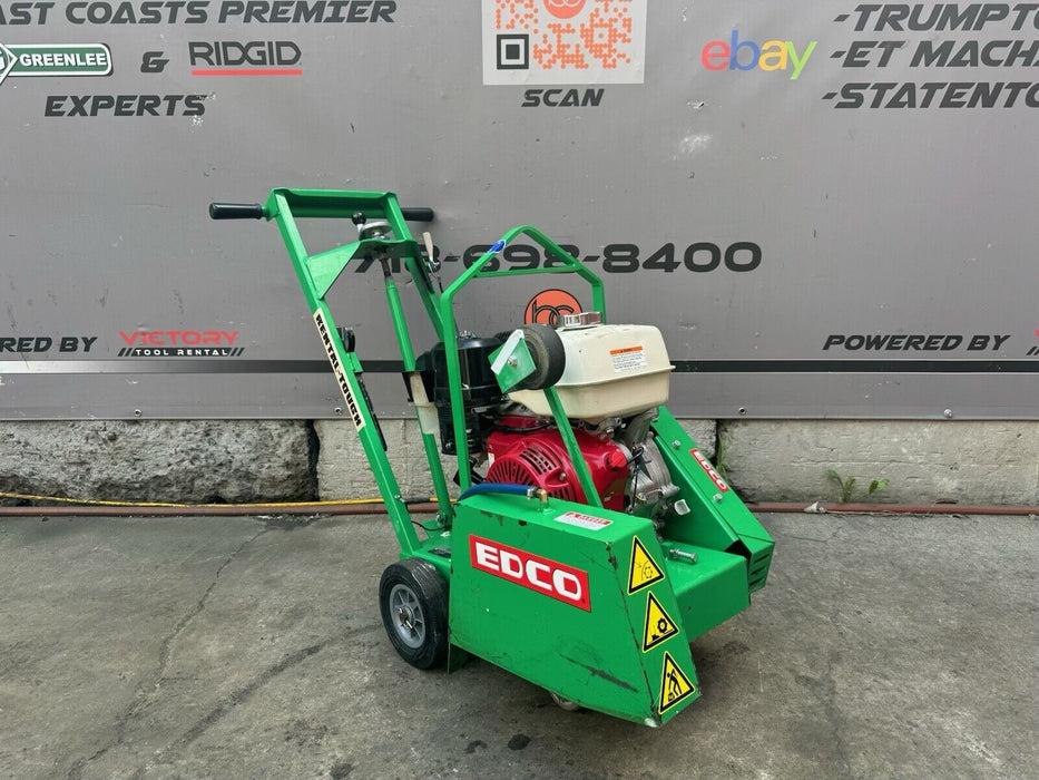 Edco Sk-14-13h Strong Honda 13HP Engine Concrete Saw Walk Behind 14" Blade et6