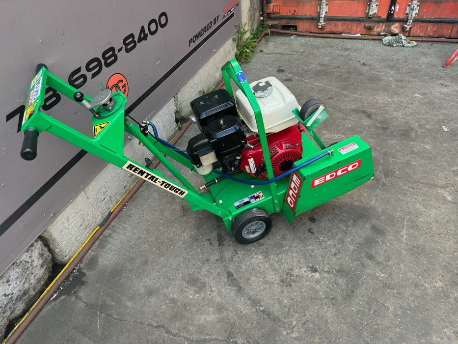 Edco Sk-14-13h Strong Honda 13HP Engine Concrete Saw Walk Behind 14" Blade et6