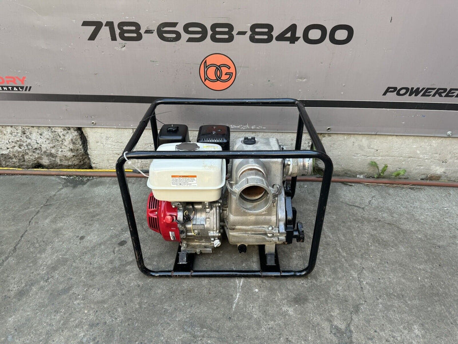 Tsurumi EPT3-80HA; Engine Driven Trash Pump, 360 GPM, 3" discharge, 8hp