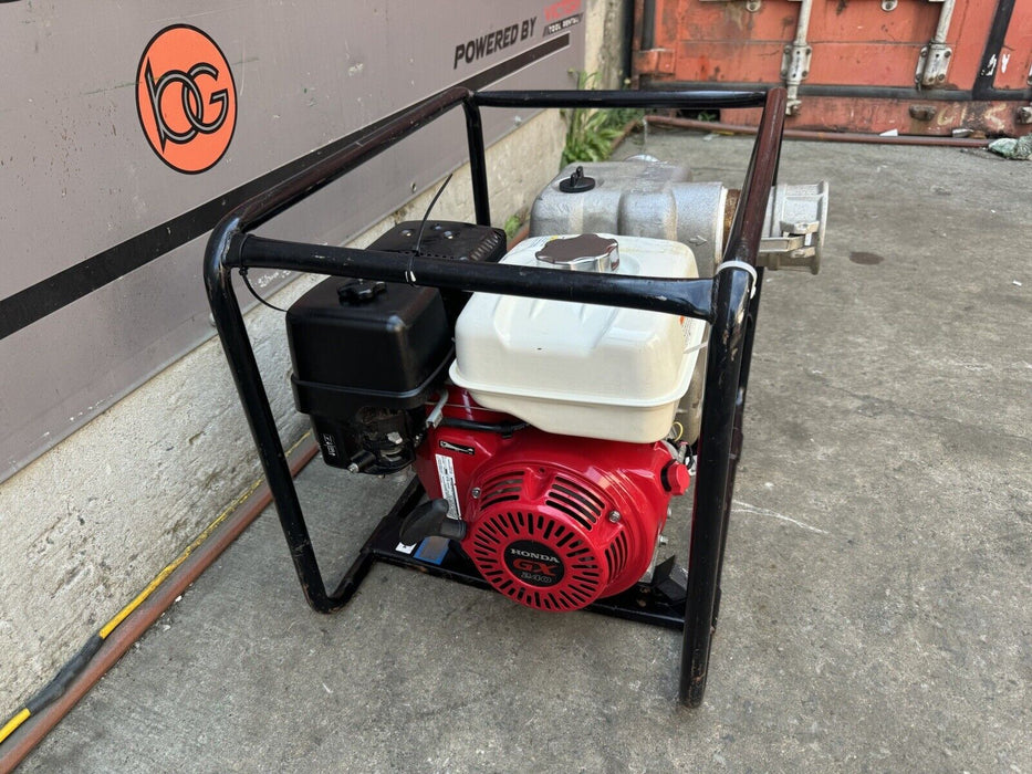 Tsurumi EPT3-80HA; Engine Driven Trash Pump, 360 GPM, 3" discharge, 8hp