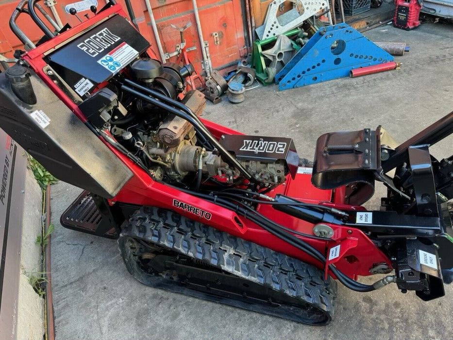 2018 Barreto 20RTK Walk-Behind Trencher Honda Motor 335HRS Trailer INCLUDED