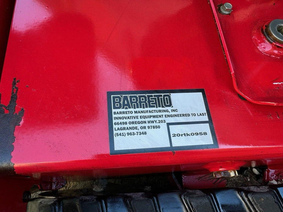 2018 Barreto 20RTK Walk-Behind Trencher Honda Motor 335HRS Trailer INCLUDED