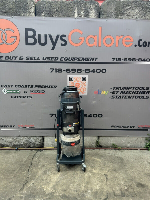 2018 National DL2000 HEPA Dust Vacuum Collection System 235 CFM 115V