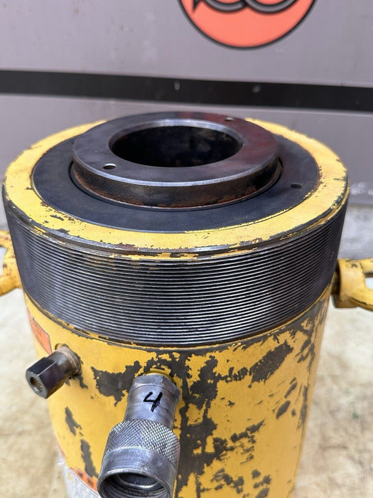 ENERPAC RRH1006 Hollow Double  Acting Hyd Cylinder 100 Ton 6” Stroke  700 Bar #4