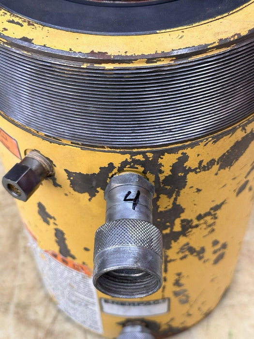 ENERPAC RRH1006 Hollow Double  Acting Hyd Cylinder 100 Ton 6” Stroke  700 Bar #4