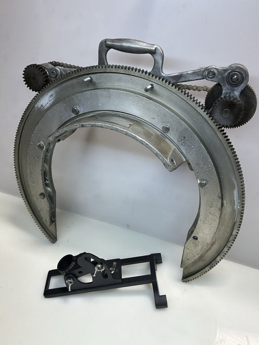 Mathey Pipe Beveling Machine, Manual Saddle Beveler  6"-12" , 2SA #6