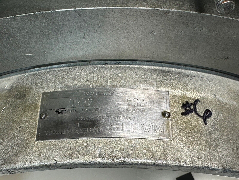 Mathey Pipe Beveling Machine, Manual Saddle Beveler  6"-12" , 2SA #6