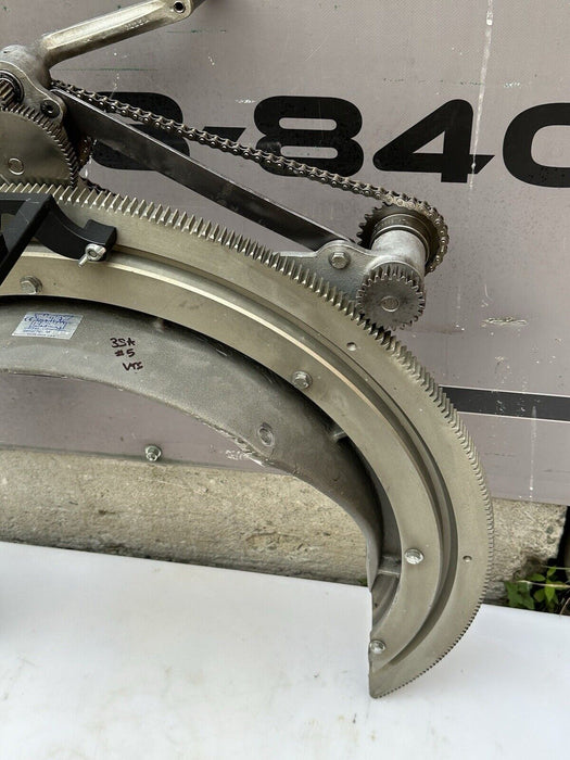 Mathey Dearman 3SA Pipe Beveling Machine 14-20" + New Bridge And Torch Holder #5