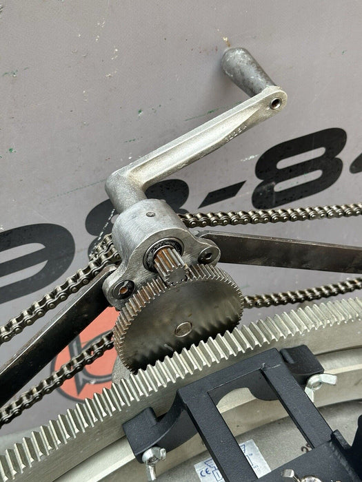 Mathey Dearman 3SA Pipe Beveling Machine 14-20" + New Bridge And Torch Holder #5