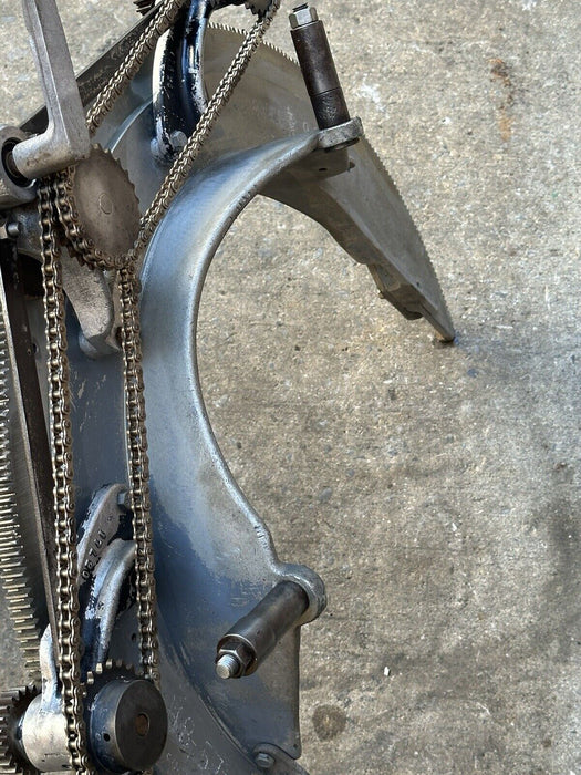 Mathey Dearman 3SA Pipe Beveling Machine 14-20" + New Bridge & Torch Holder #15