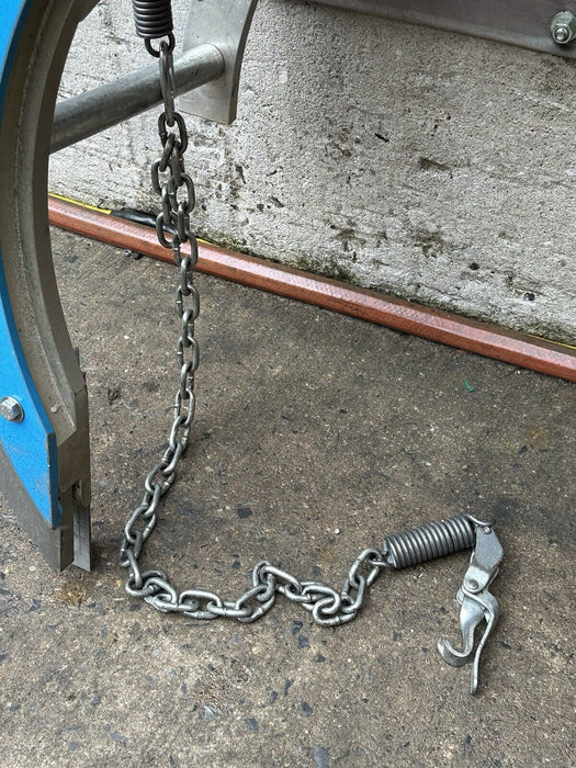 H&M 2C-20 Pipe Beveling Saddle Machine 12 - 20" + Bridge ,  Dogs, Chain Nice #29