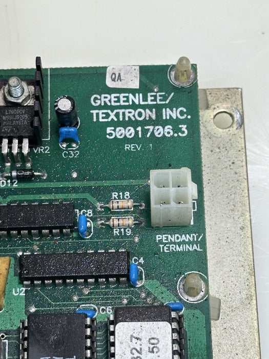 GREENLEE 854 I/O INPUT OUTPUT  COMPUTER CONTROL BOARD 10/11 #2