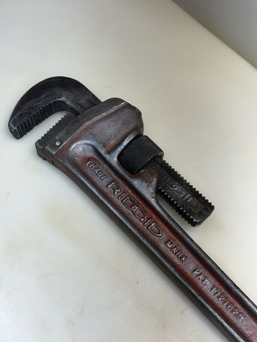 Ridgid 36" Pipe Wrench Heavy Duty Steel 31035 Made in USA #2