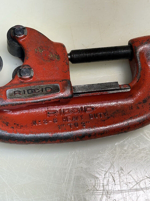 Ridgid No. 3-S Heavy Duty Pipe Cutter Cuts 1"-3" Pipe Free Shipping