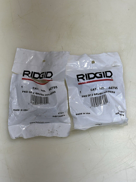 (2) Ridgid 44795 Replacement Brush Holders for 700 Power Drive 115V, 2 Pack Each