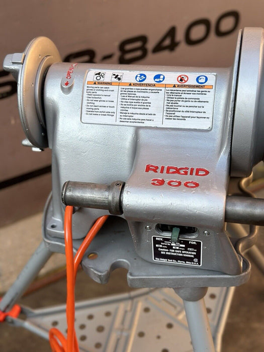 Ridgid 300 Pipe Threader Threading Machine Carriage, 811 Die 1/2-2”  Refurbished