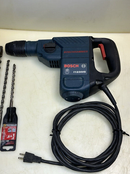 Bosch 11236VS 1 1/8" Rotary Hammer Drill with Bits