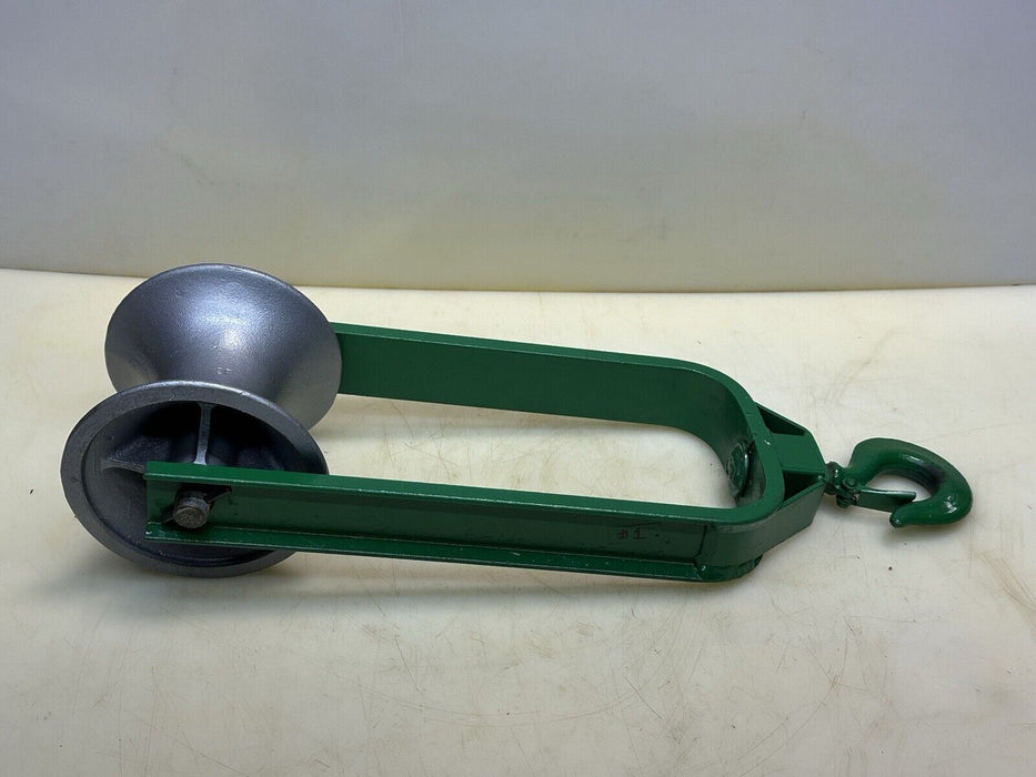 Greenlee Cable Sheave 4000 lbs 6”Model 650 for Tugger Puller #1