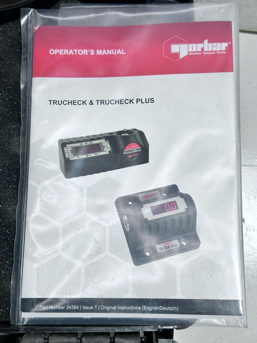 Norbar Digital Torque Wrench Tester 43237 | TRUCHECK PLUS 75-750