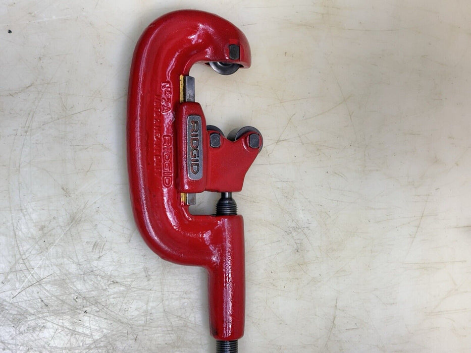 Ridgid No. 2 / 2A 1/8" - 2" Heavy Duty Pipe Cutter Used  Refurbished #5