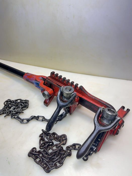 RIDGID 32905 SOIL PIPE ASSEMBLY TOOL, CHAIN CLAMP # 228 FOR 1-1/2" - 8" PIPE #6