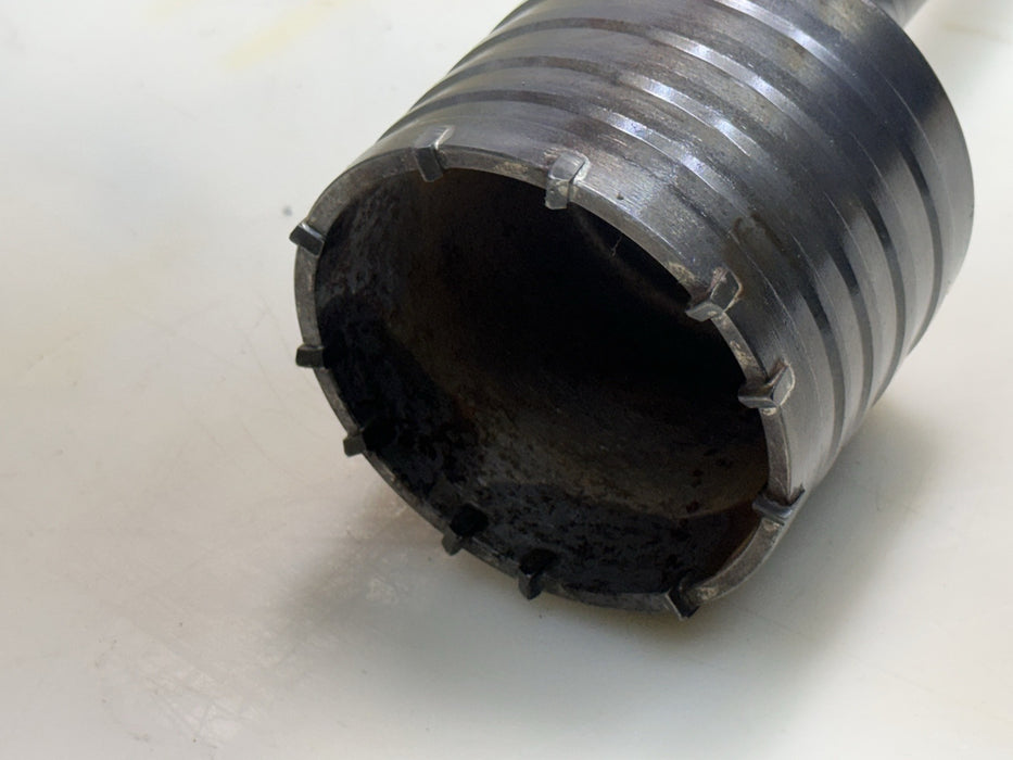 Carbide Tipped Rotary Hammer Spline Drive Core Bit 4" Made In Germany #17