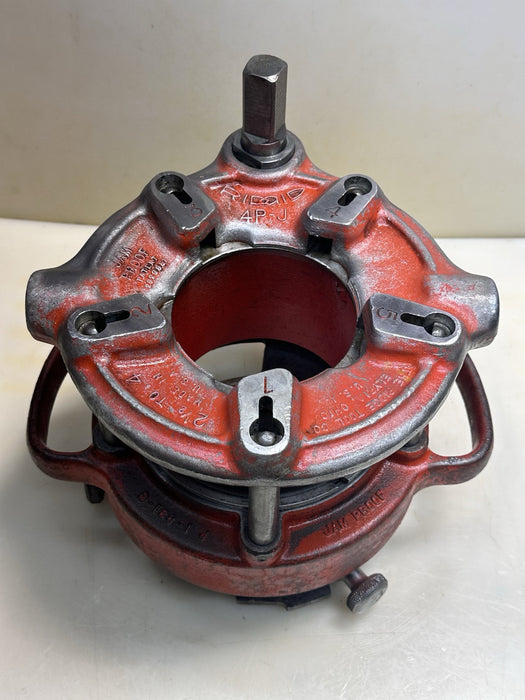 RIDGID 4PJ Jam proof pipe threader die head 2-1/2 to 4" Capacity