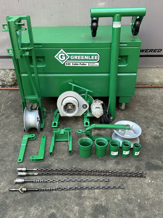 Greenlee 4000 lb 640 Wire Cable Tugger Puller,  Excellent Shape!!!