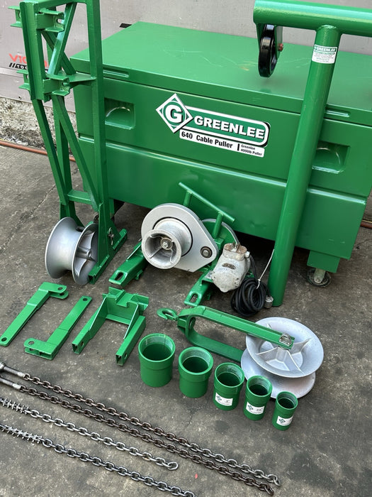 Greenlee 4000 lb 640 Wire Cable Tugger Puller,  Excellent Shape!!!