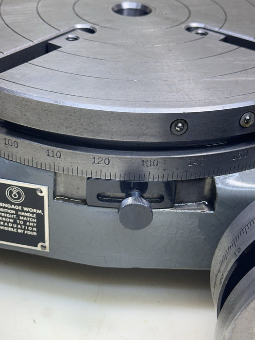 Bridgeport 12” ROTARY Table RT-12 Excellent Shape!!!