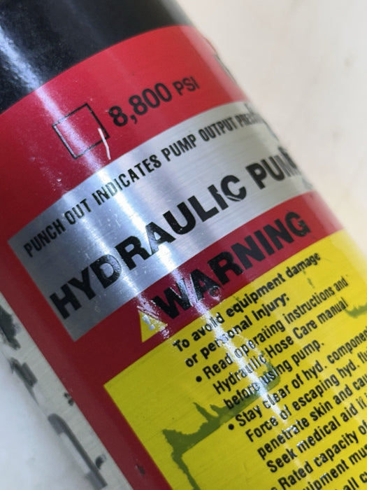 Burndy HP10 - 10000 PSI Foot Pump /Hand Pump Model C