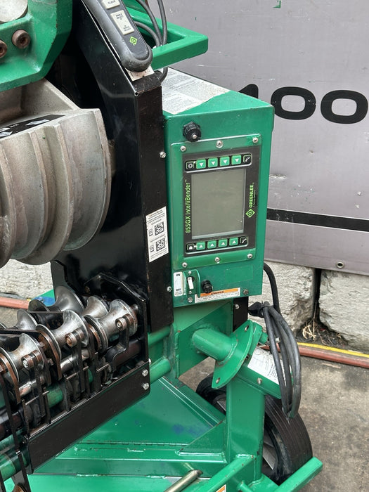 Greenlee 855GX Pipe Bender 1”-2” Rigid IMC EMT 555 854 855 Excellent Condition!!