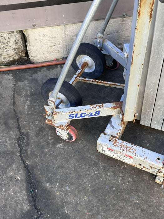 Genie SLC18 18' Superlift Material Lift Hoist Lift Duct Jack 650 lbs. TESTED BG2
