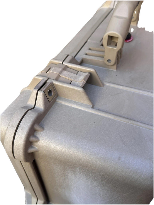 Pelican 1600 Watertight Hard Case with Foam insert - Desert Tan W/ Dividers
