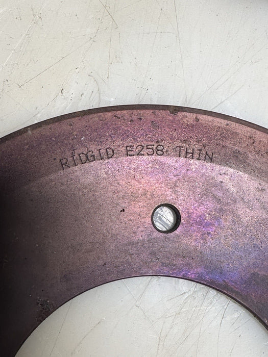 Ridgid 58222 E-258 8-1/2" Heavy Duty Cutter Thin Wheel Pipe Cutters 258 & 258-XL