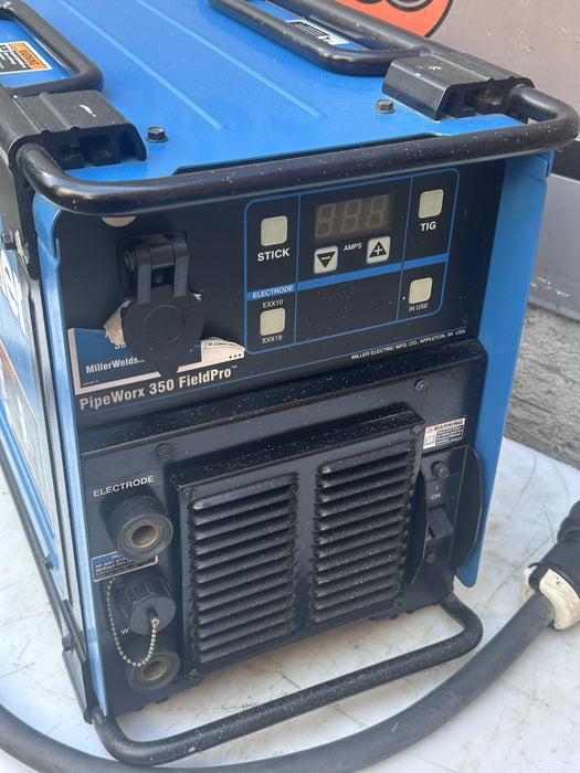 Miller PipeWorx 350 FieldPro Welder similar XMT-350 TESTED 2018 #8