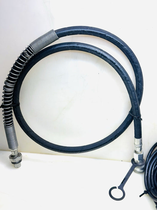 BURNDY EPP10 MODEL E HYDRAULIC PUMP  W/ BURNDY Y46C Crimper + HOSE 15 TON SET