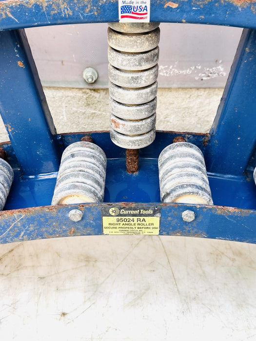 Current Tools 95024RA 90° Right Angle Roller 24" Radius  Nice Shape for Greenlee