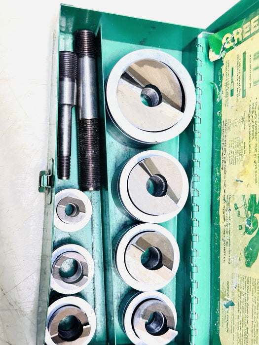 Greenlee 7307 Slug Splitter Knockout Punch Set 1/2 - 2" Conduit Stainless Steel