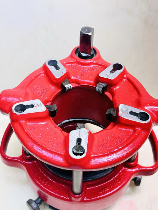 RIDGID 4PJ Jam proof pipe threader die head 2-1/2 to 4" + 3-1/2” Teeth REFURBISH