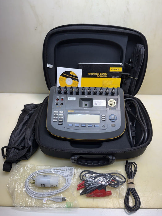 FLUKE ESA620 ELECTRICAL SAFETY ANALYZER (CALIBRATED Late 2023)- #1 FREE SHIPPING