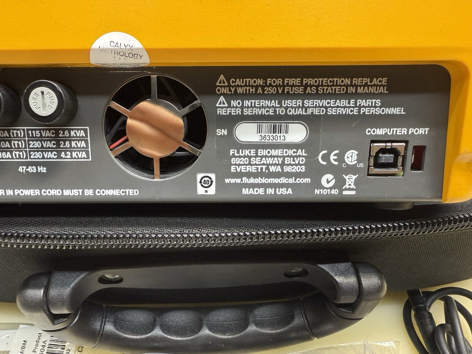 FLUKE ESA620 ELECTRICAL SAFETY ANALYZER (CALIBRATED Late 2023)- #1 FREE SHIPPING