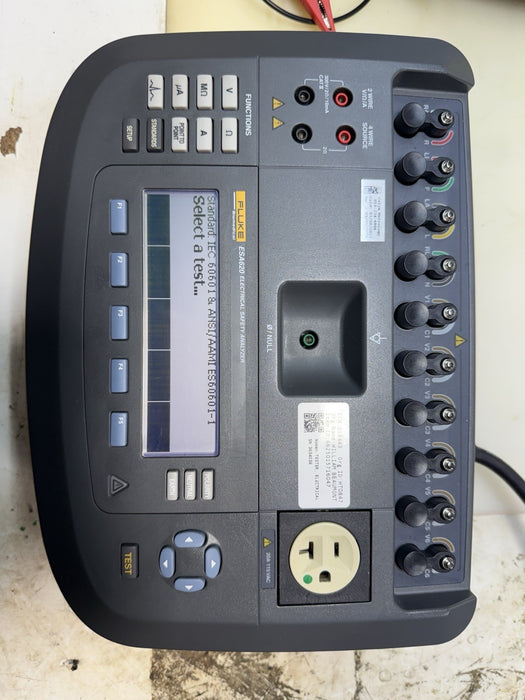 FLUKE ESA620 ELECTRICAL SAFETY ANALYZER (CALIBRATED Late 2023)- #2 FREE SHIPPING