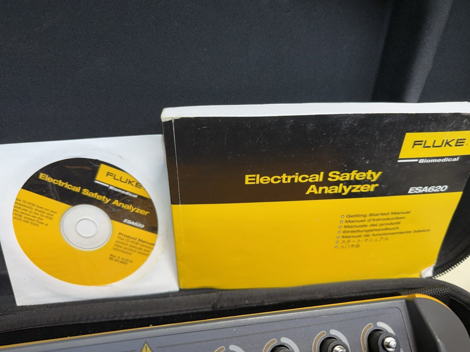 FLUKE ESA620 ELECTRICAL SAFETY ANALYZER (CALIBRATED Late 2023)- #2 FREE SHIPPING