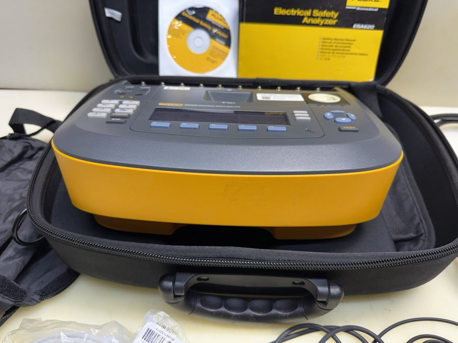 FLUKE ESA620 ELECTRICAL SAFETY ANALYZER (CALIBRATED Late 2023)- #2 FREE SHIPPING