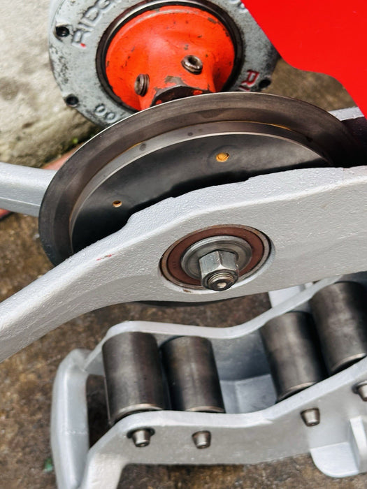 Ridgid 258 Power Pipe Cutter 2-1/2-8” w/ Hyd Pump + Rigid 700 Threader 5/29 #1