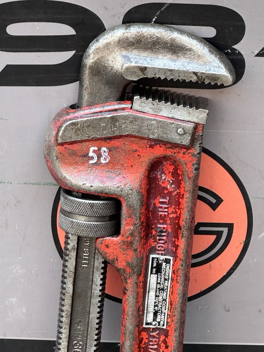 Ridgid 36" Pipe Wrench Heavy Duty Steel 31035 Made in USA #58