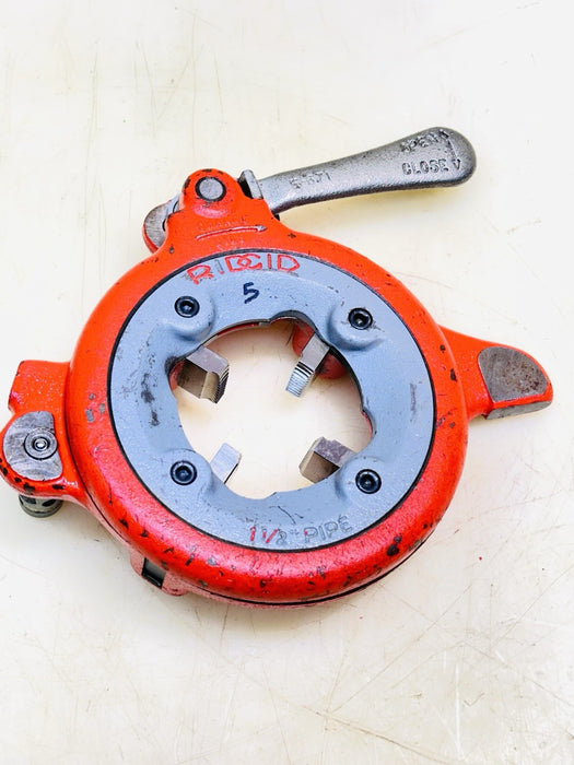 Ridgid 500A 1-1/2” Quick-Opening Mono Die Head + NPT  Teeth For 300, 535 #5
